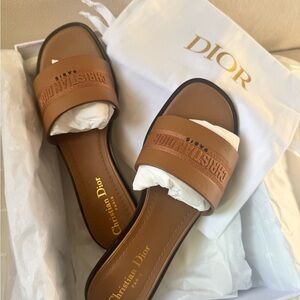 Dior Brown Dway Sandals